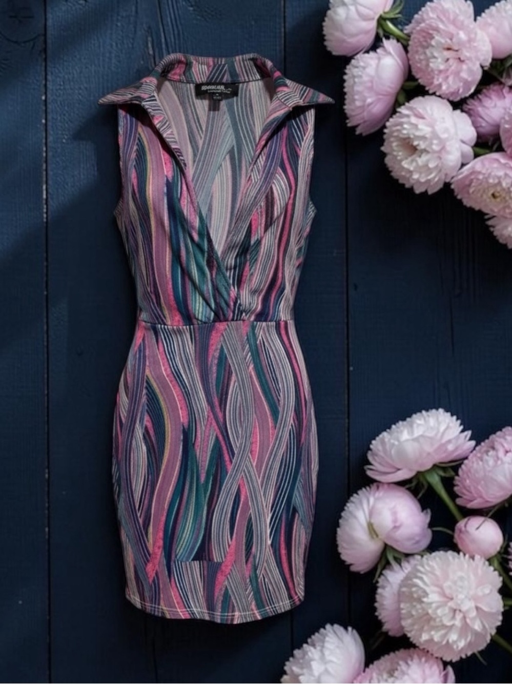 Celebrity bodycon Y2K party dress